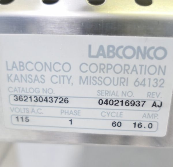 Labconco Purifier Delta Series Class II Biosafety Safety Cabinet 6'