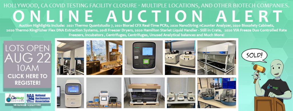 Used lab equipment auction