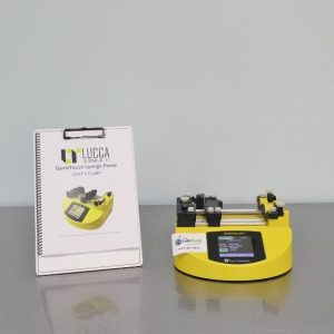 Lucca tech syringe pump genie touch video
