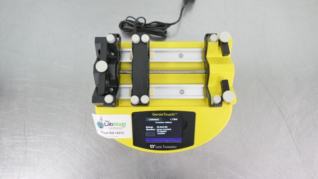 Lucca Tech Genie Touch Syringe Pump The Lab World Group
