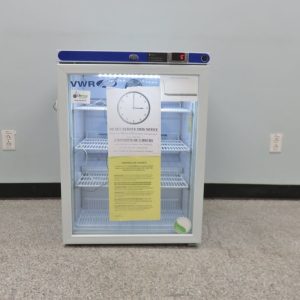 VWR glass undercounter refrigerator