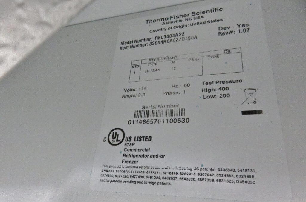 Thermo Revco 4C Laboratory Refrigerator - The Lab World Group