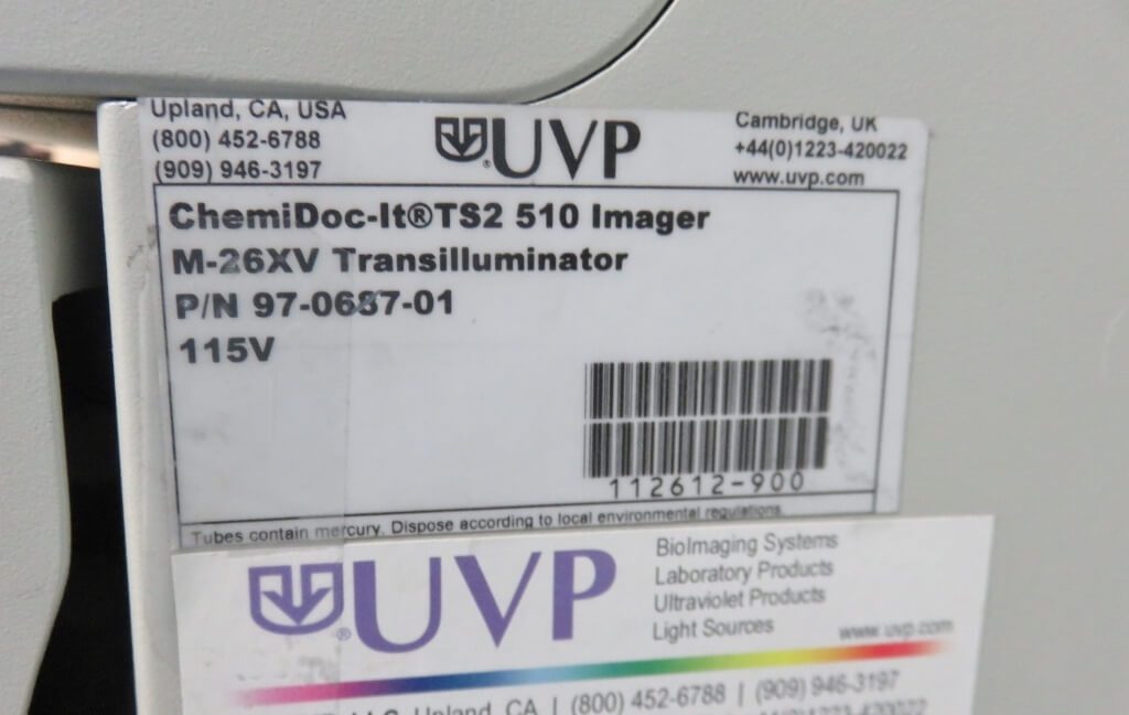 UVP Chemidoc Imaging System The Lab World Group