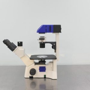 Inverted phase contrast microscope left video