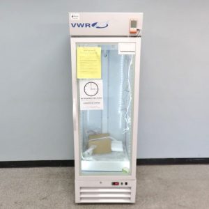 VWR glass door refrigerator hcls-16 video