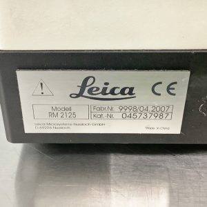 Leica RM2125RT Microtome - The Lab World Group