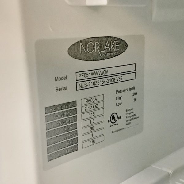Norlake Scientific -20C Freezer - The Lab World Group