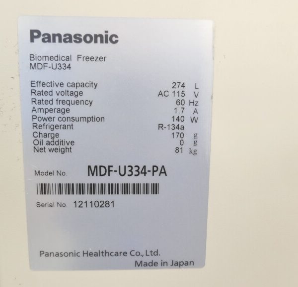 Panasonic Laboratory Freezer - The Lab World Group