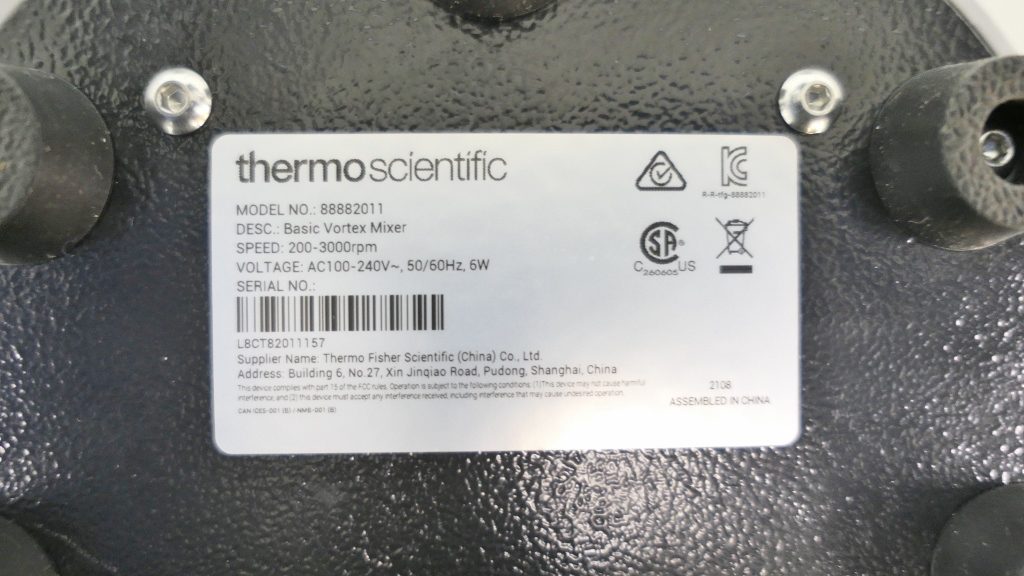 Thermo Vortex Mixer The Lab World Group