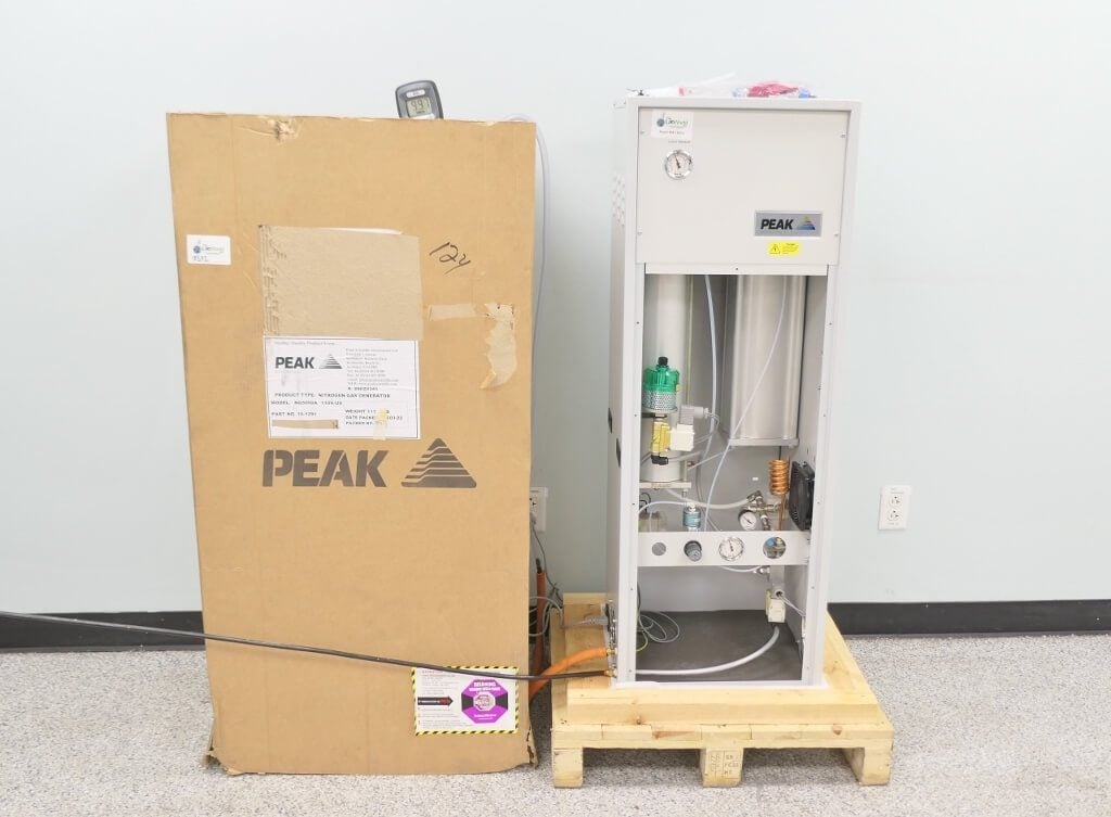 Peak nitrogen generator 2022 unused the lab world group