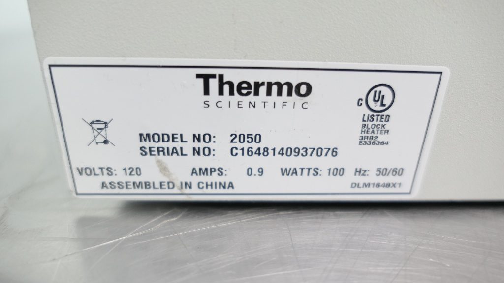 Thermo Heat Block 2050 The Lab World Group