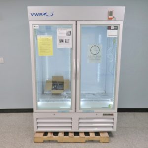 VWR double door refrigerator video