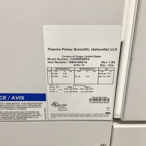 VWR Freezer -80C VWR60086FA ULT - The Lab World Group