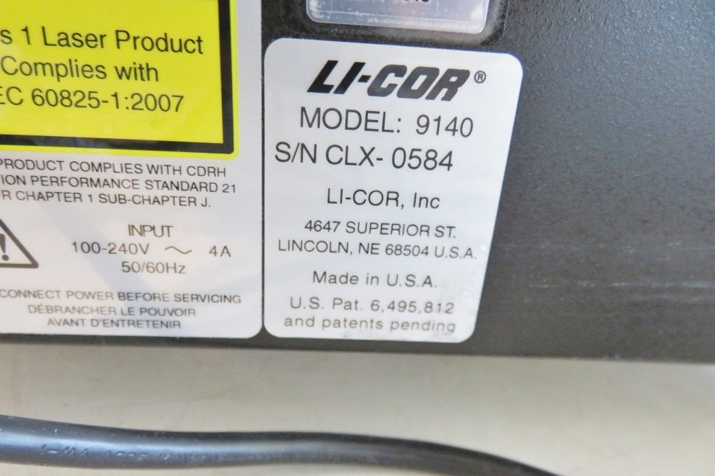 LiCor Odyssey CLx Imaging System The Lab World Group