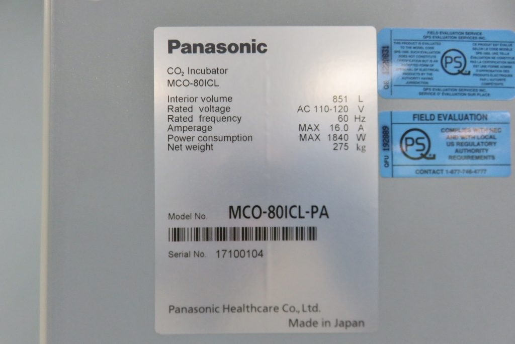 Sanyo CO2 Incubator MCO-80IC - The Lab World Group