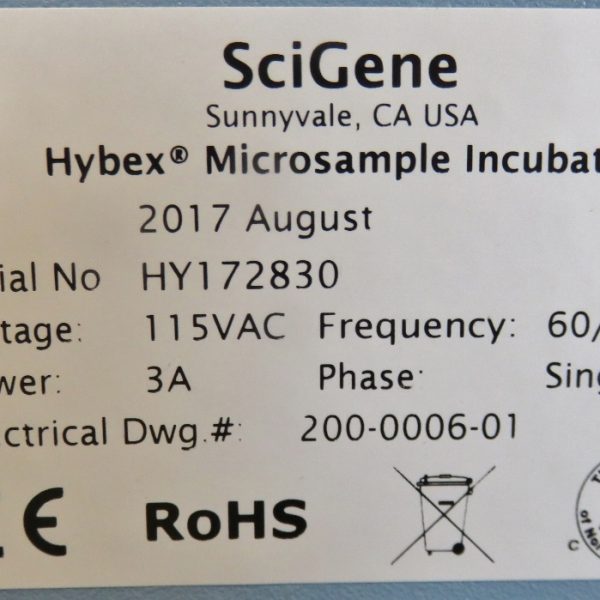 SciGene Hybex Microsample Incubator - The Lab World Group