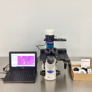 Olympus ckx53 inverted microscope video