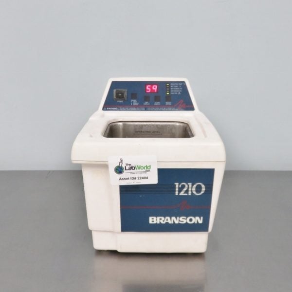 Branson Ultrasonic Cleaner 1210 - The Lab World Group