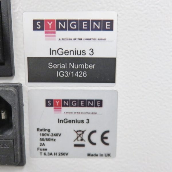 Syngene Ingenius 3 Imager - The Lab World Group