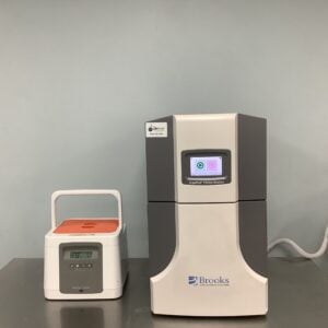 Brooks azenta automatic cryo filling station cryo pod video