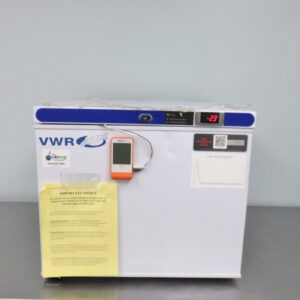 VWR benchtop lab freezer video