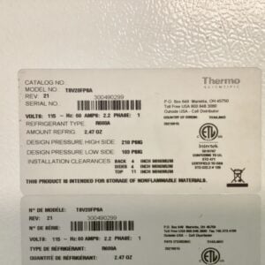 Laboratory Refrigerator Freezer Combo Thermo Scientific