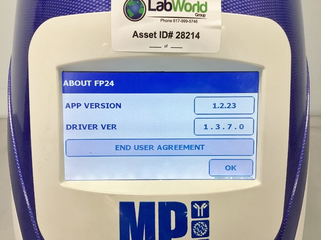 MP FastPrep 24 5G Homogenizer - The Lab World Group
