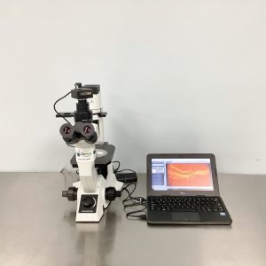 Olympus ckx41 inverted microscope left video 24620