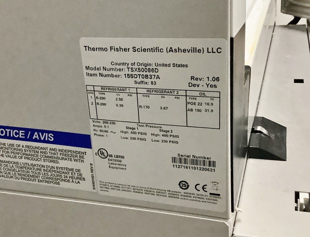 Thermo TSX Series Ultra Low Freezers - The Lab World Group