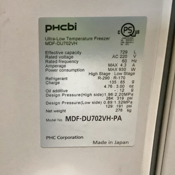 PHCBi ULT -86C Freezer - The Lab World Group