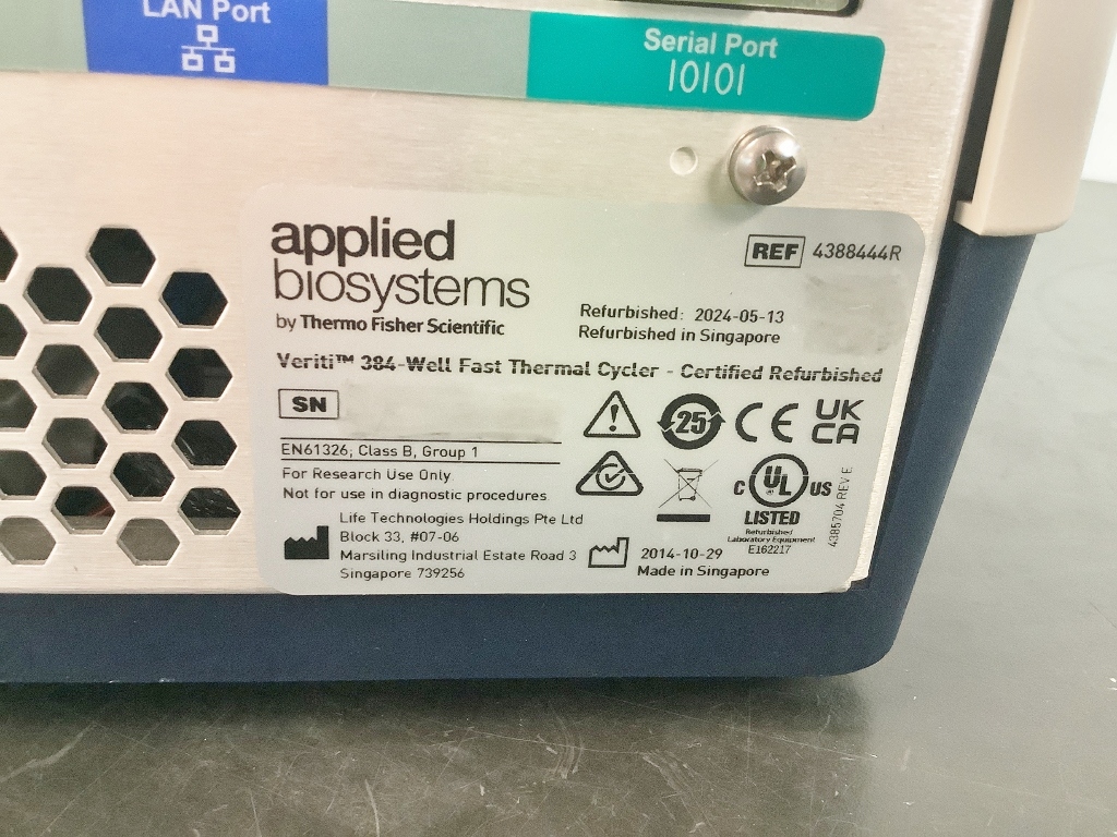 ABI Veriti 384 Well Thermal Cycler - The Lab World Group