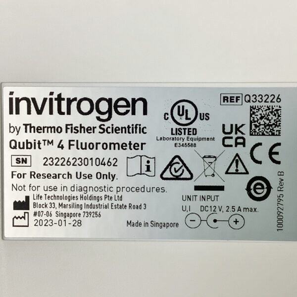 Qubit 4 Fluorometer - The Lab World Group