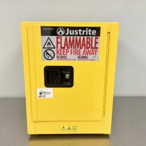 Justrite flame cabinet