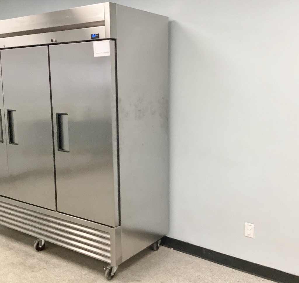 Triangles Freezer True Triple Door Freezer - The Lab World Group