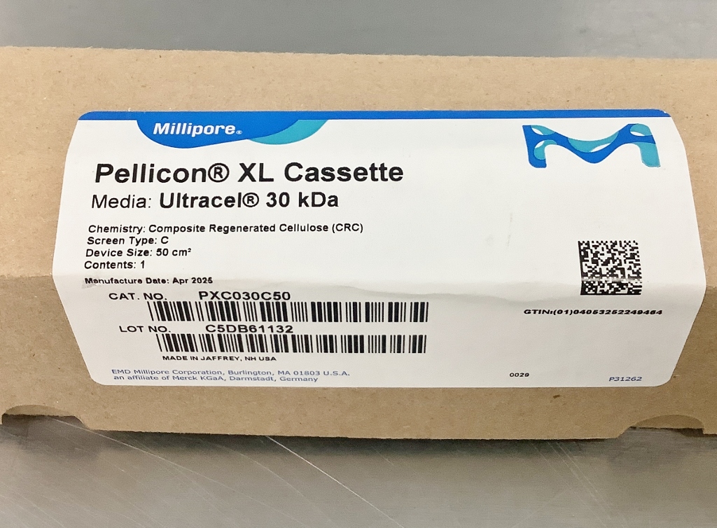Millipore Pellicon XL Cassette PXC030C50 - The Lab World Group