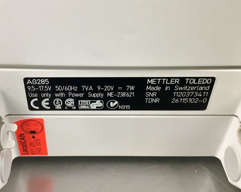 Mettler Toledo AG285 Analytical Balance - The Lab World Group