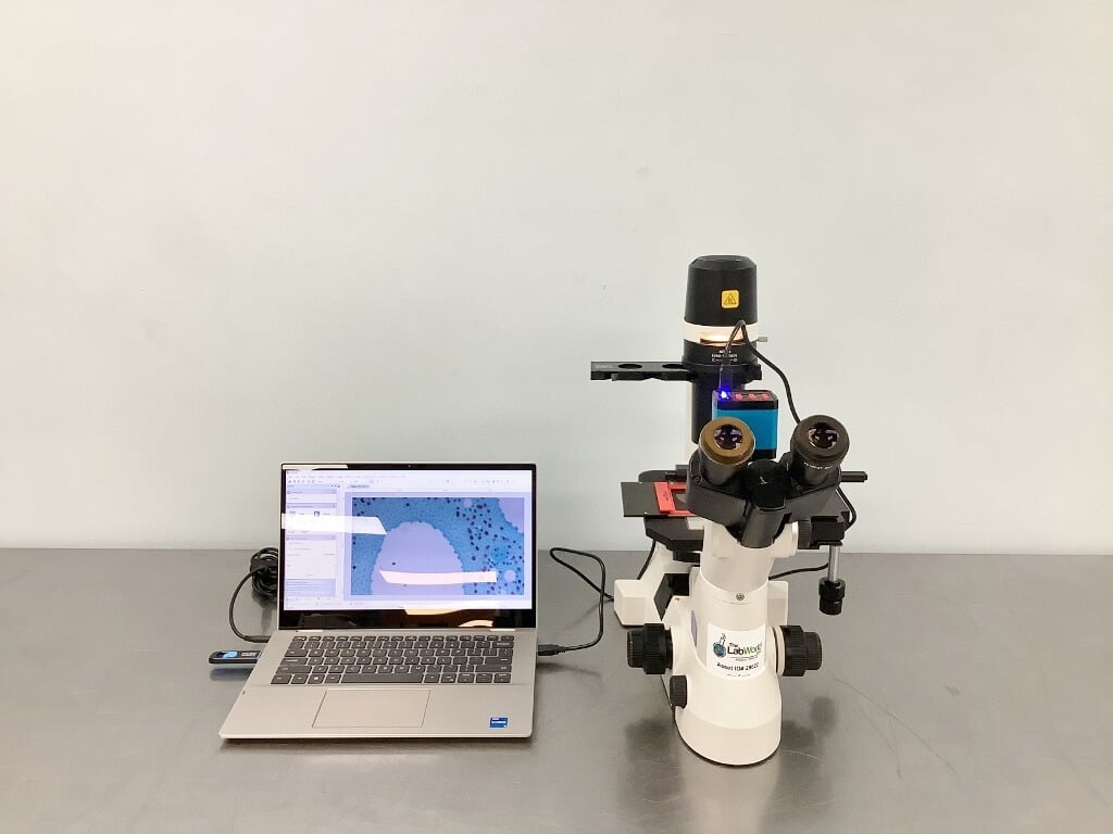 Nikon Eclipse TS100 Inverted Phase Contrast Microscope