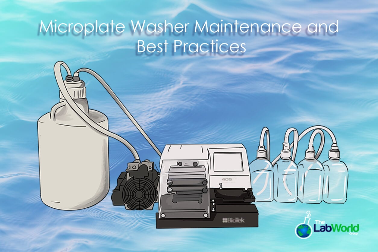 Microplate washer maintanance