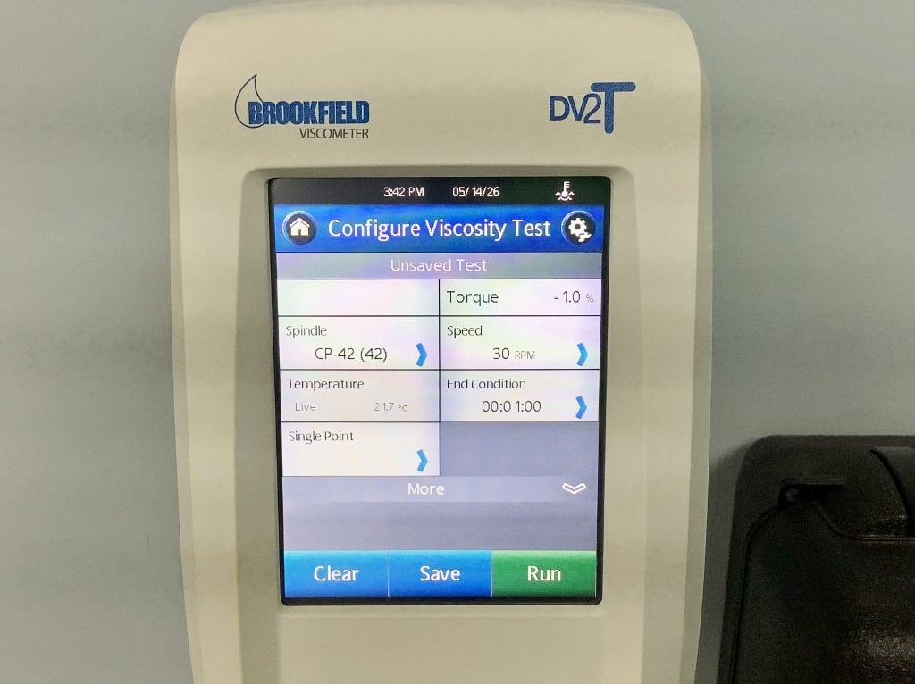 Brookfield DV2T Viscometer - The Lab World Group