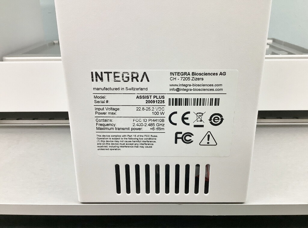 Integra Assist Plus Pipetting Robot - The Lab World Group