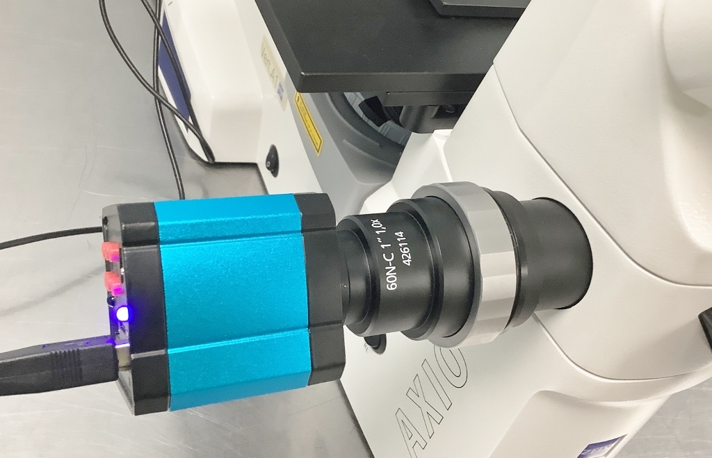 Inverted Microscope With Camera Zeiss AXIO VERT A1 Inverted Microscope - The Lab World Group
