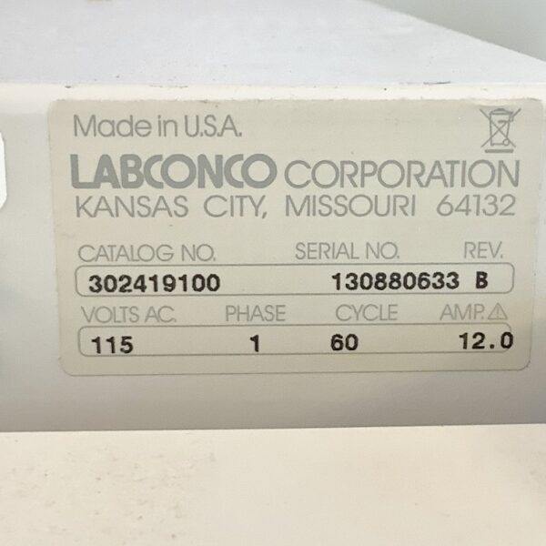 Labconco Purifier Class II Biosafety Cabinet A2
