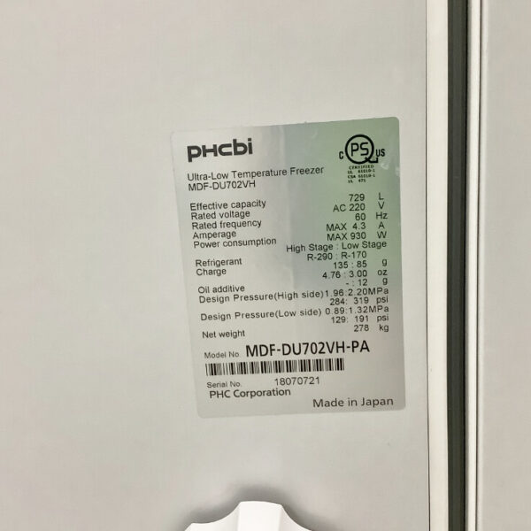 PHCBi ULT -86C Freezer - The Lab World Group