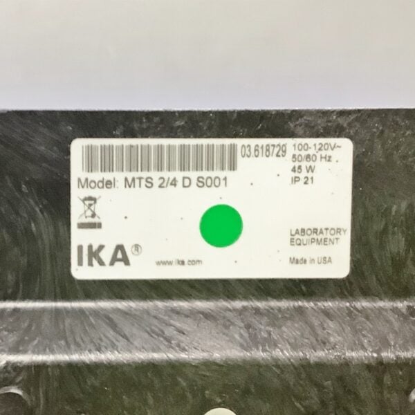 和楽器 MICA IKA MTS 2/4 Digital Microplate Shaker - The Lab World Group