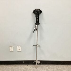 Pneumatic mixer upright video
